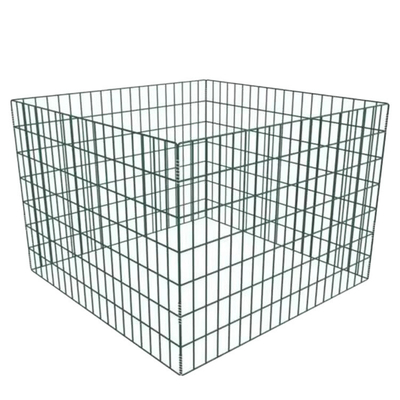 4 peças Eco-Smart Wire Mesh Compost Bin com ventilação integrada para melhor degradação aeróbica Dinamarca Ventilação do mercado