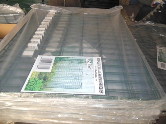 Embalagem conveniente de balde de malha de compostagem para espaços verdes urbanos Uma solução para poupar espaço
