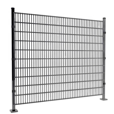 Cercas de post Caps PVC revestido 3D curva de malha de arame elétrico Soldado Cercas para o pátio direto Verde Metal Ferro de ferro jardim cercas de segurança