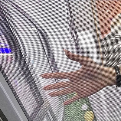 Proteja o seu santuário com o nosso ecrã de rede anti-roubo de 31,5m