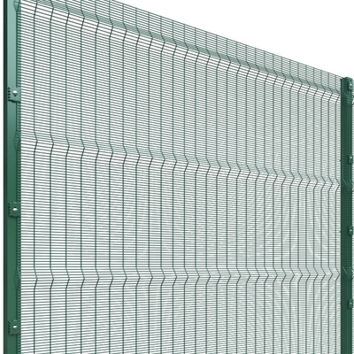 Largura do painel 3m PVC/poda revestida de visibilidade aumentada 358 vedação anti-escalada para segurança industrial