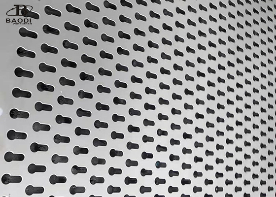 Tela decorativa Mesh Different Pattern perfurado de alumínio