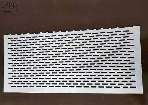 O furo entalhado de aço galvanizado perfurou o metal Mesh Long Life