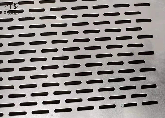 O furo entalhado de aço galvanizado perfurou o metal Mesh Long Life