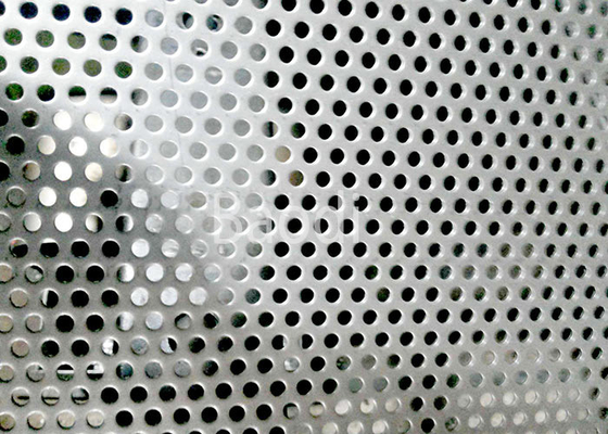 304l 316l perfurou o furo de aço inoxidável de Mesh Round 0.8mm