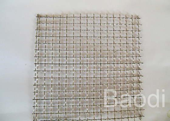 A proteção galvanizada 2 polegadas frisou o fio Mesh Metal Filter