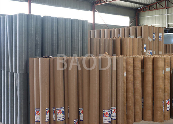 uso da mineração de Mesh Electric Welding Wire Netting da solda da largura 1 de 0.4m