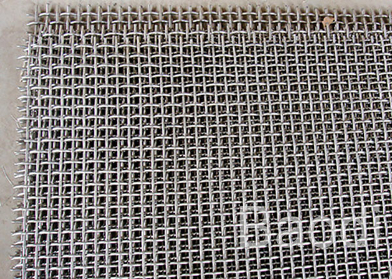 A planície de mineração tece Mesh Galvanized Wire frisado