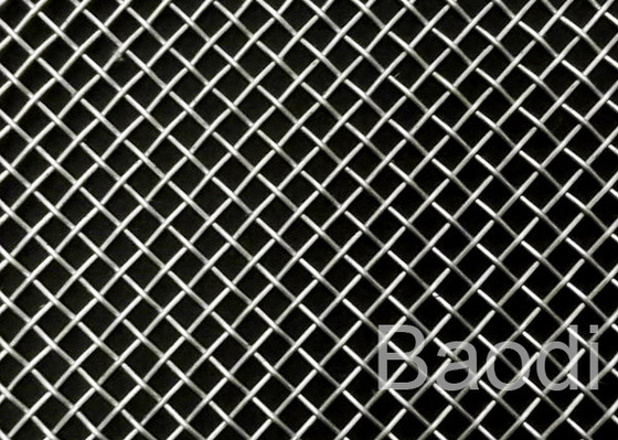 A construção galvanizou o fio frisado de aço inoxidável Mesh For Screen