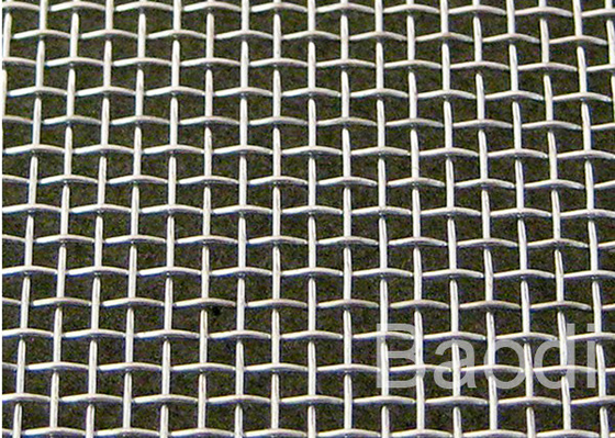 malha de alumínio frisada polegada de pano de fio do diâmetro 1/2 de 1.6mm