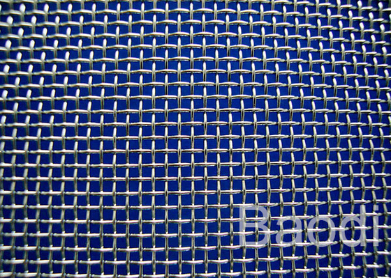 malha de alumínio frisada polegada de pano de fio do diâmetro 1/2 de 1.6mm