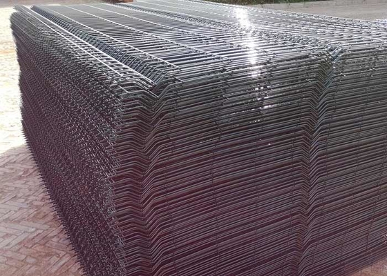 O Pvc de Mesh Security Fencing Welded Iron do fio de 8 Ft revestiu a grade quadrada