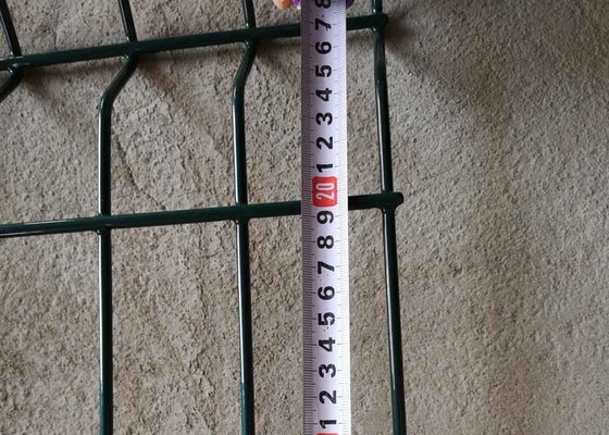O fio redondo Mesh Garden Fence Pvc Coated do cargo galvanizou o ferro
