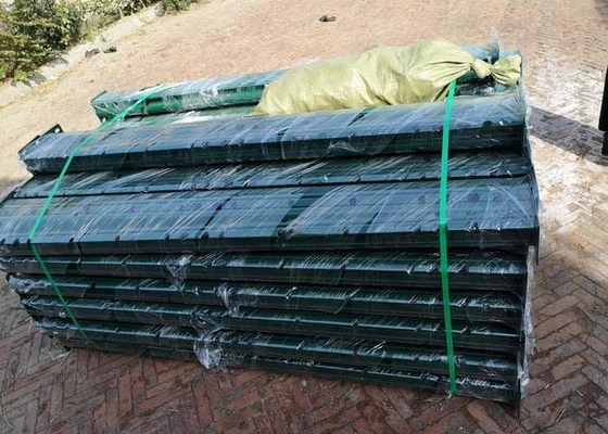 Pó preto que pulveriza o fio soldado 3mm Mesh Fence Iron Netting