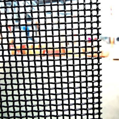 Escudo de malha de janela anti-roubo revestido com pó e comprimento máximo de 31,5 m para proteção da tranquilidade
